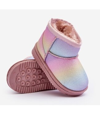Keep me warm boots - Regenboog