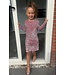 Glitter Jurkje met tasje - Oud Roze