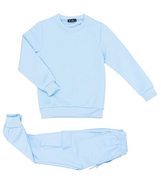 Cargo Joggingset - Licht Blauw