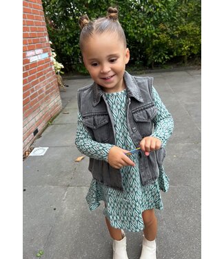 Denim Gilet - Grijs