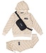 Icon Joggingset met tasje - Beige