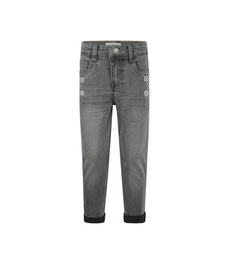 Koko Noko Loose Fit Flower jeans