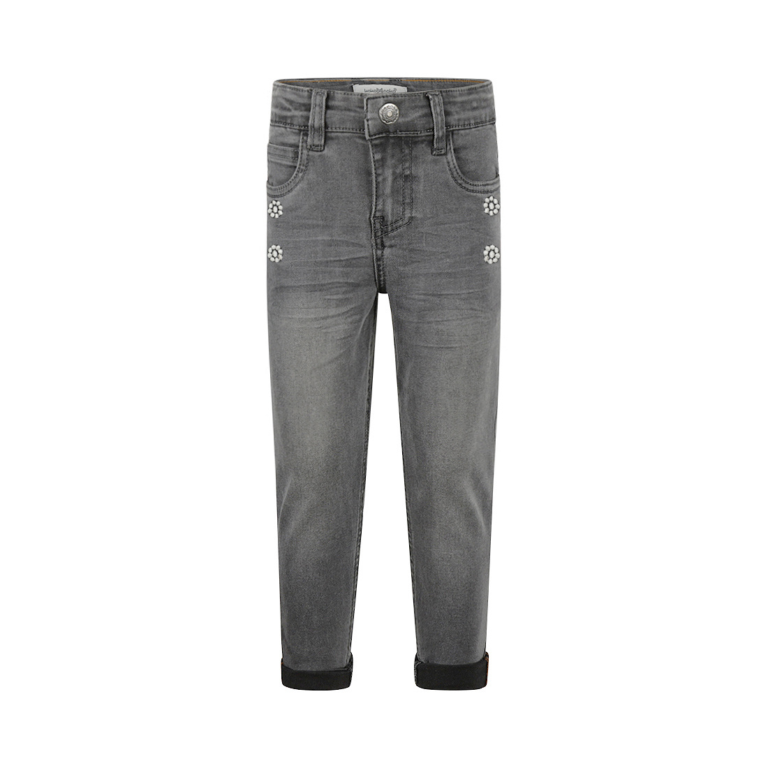 Loose Fit Flower jeans