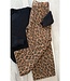 Denim Jeans  - Leopard Bruin