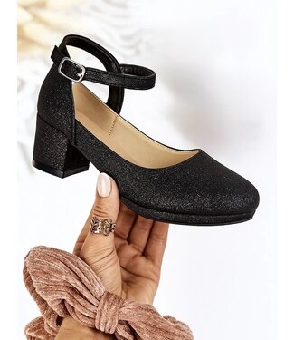 Kinder Hakken - Glitter Zwart (Verzenddatum 10 nov)