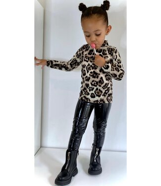 Lak Legging - Zwart