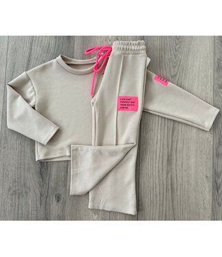 Perfect Outfit - Jogging Set Beige