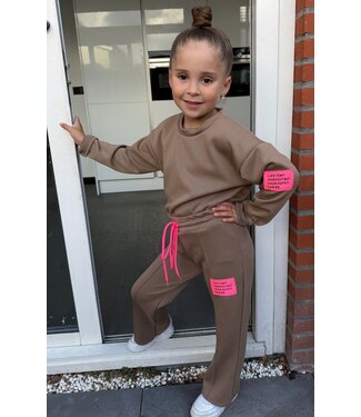 Perfect Outfit - Jogging Set Camel