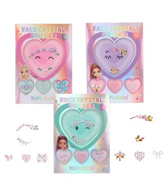 TOPModel TOPModel - Glittersteentjes voor het gezicht (Face Crystal Stickers)