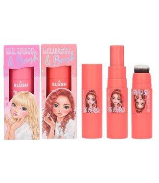 TOPModel TOPModel blush & brush stick – make-up stick met rouge en kwast