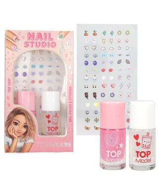 TOPModel TOPModel nagelstudio set – nagellak & stickers voor kinderen