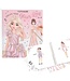 TOPModel TOPModel Create Your Glam Look – kleurboek met stickers voor meisjes