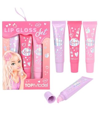 TOPModel TOPModel lipgloss set – 3 glanzende lipgloss tubes voor meisjes