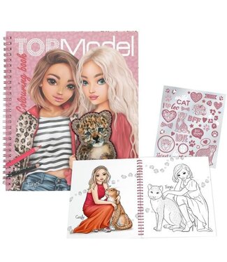 TOPModel TOPModel kleurboek LEOHEART – 40 kleurplaten + stickervel