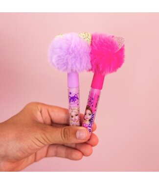 TOPModel TOPModel lipgloss pompon – met pluche pompon & glitteroortjes