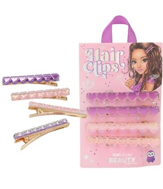 TOPModel TOPModel haarspeldjes – Set van 4 speldjes met hartjes