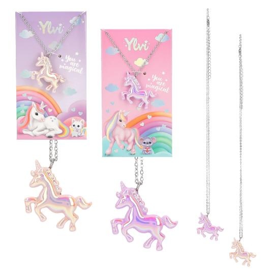 Ylvi ketting eenhoorn – Kinderketting met unicorn hanger