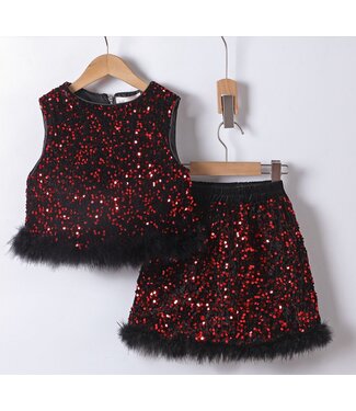 Glitter & Glamour Set - Rood