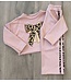 2-delige FLared Set - Leopard/Roze