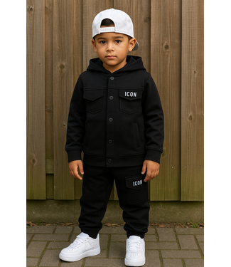 Icon Joggingset - Zwart