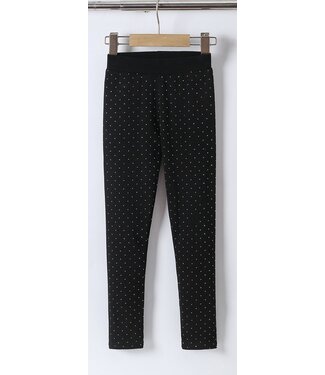 Sparkle legging - Zwart