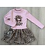 Leopard Girly Dress (Met Tasje) - Roze