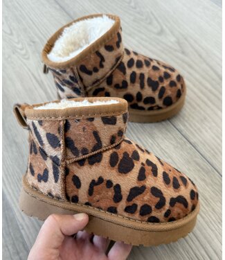 Keep me warm boots - Leopard(Verzenddatum 30 okt)