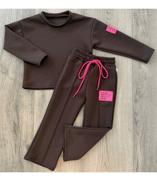 Perfect Outfit - Jogging Set Marron