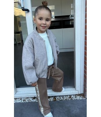 Bomber Basic Jasje - Taupe