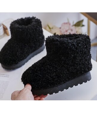 Teddy boots - Zwart