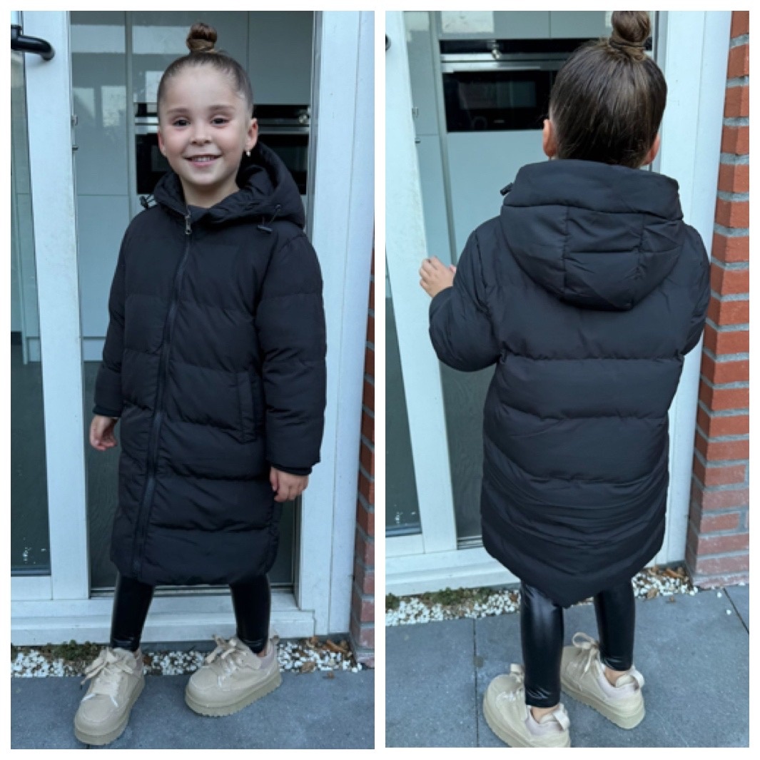 Bubbly Winterjacket - Zwart (Unisex)