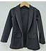 Basic Blazer - Zwart