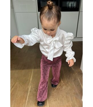Draakjes en Boefjes Glitter Flared Broek - Roze