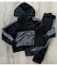 Velvet & Glitter Set - Zwart