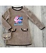 Stitch jurkje met tasje - Camel
