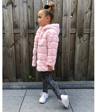 Keep me warm winterjas - Roze