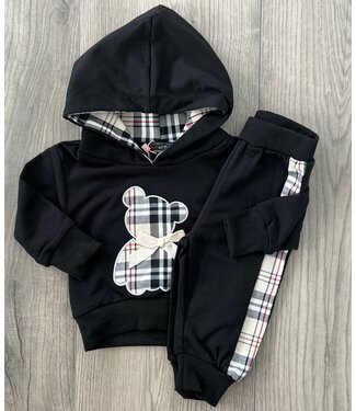 Bear Joggingset - Zwart