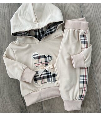 Bear Joggingset - Beige