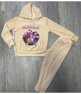 K-Pop Demon Hunters Velvet Set - Beige