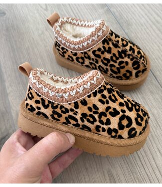 Furry Leopard sliders(Verzenddatum 14 nov)