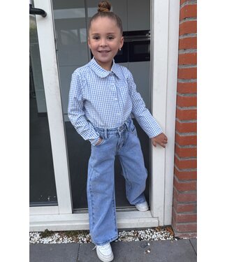 Basic heart Jeans - Blauw