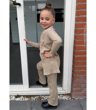 Knitted Set - Taupe