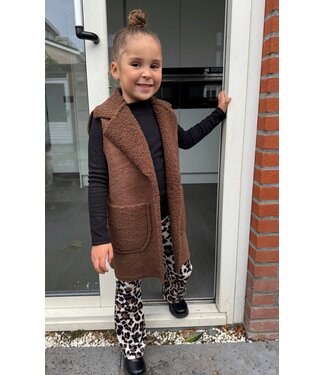 Teddy Gilet - Camel