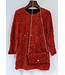 Glitter Jurkje met tasje - Rood (Verzenddatum 9 okt)