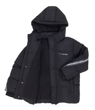ICON Winterjas met fleecevoering – Zwart