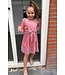 Draakjes en Boefjes Velvet Jurkje Met Sequins - Roze