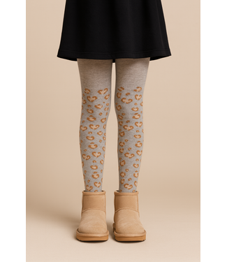 Kinder maillot - Leopard Beige