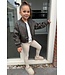 Leatherlook Jasje  - Marron