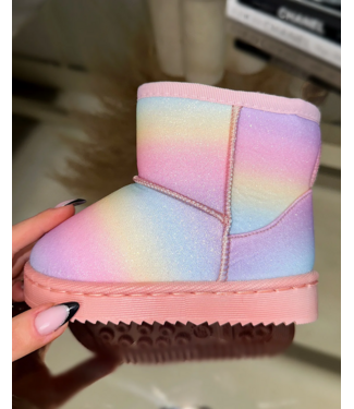 Keep me warm boots - Regenboog