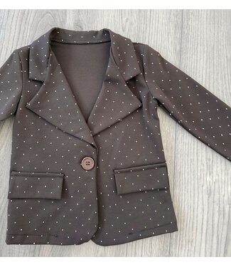 Sparkle Blazer - Marron